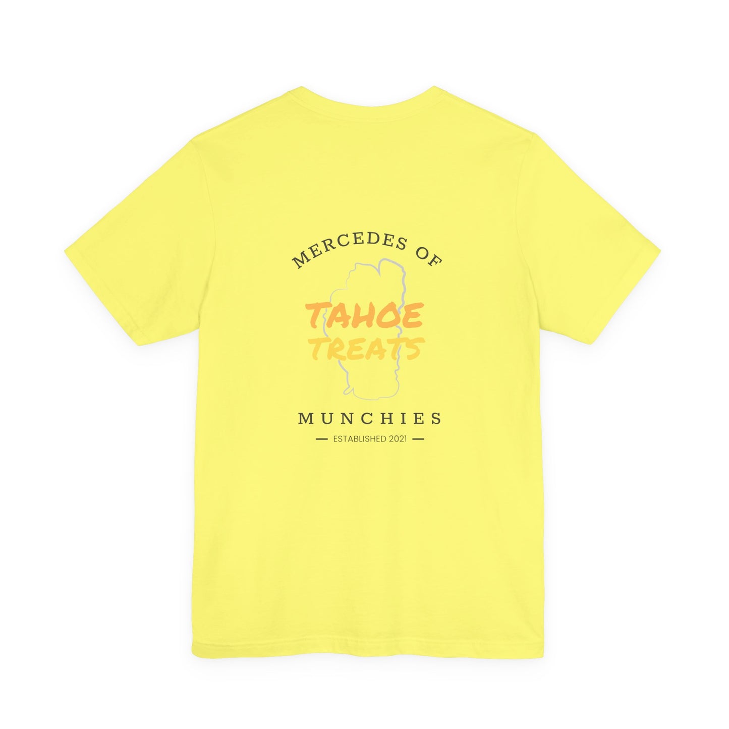 Tahoe Treats Unisex Short Sleeve Tee - Perfect for Adventure Lovers