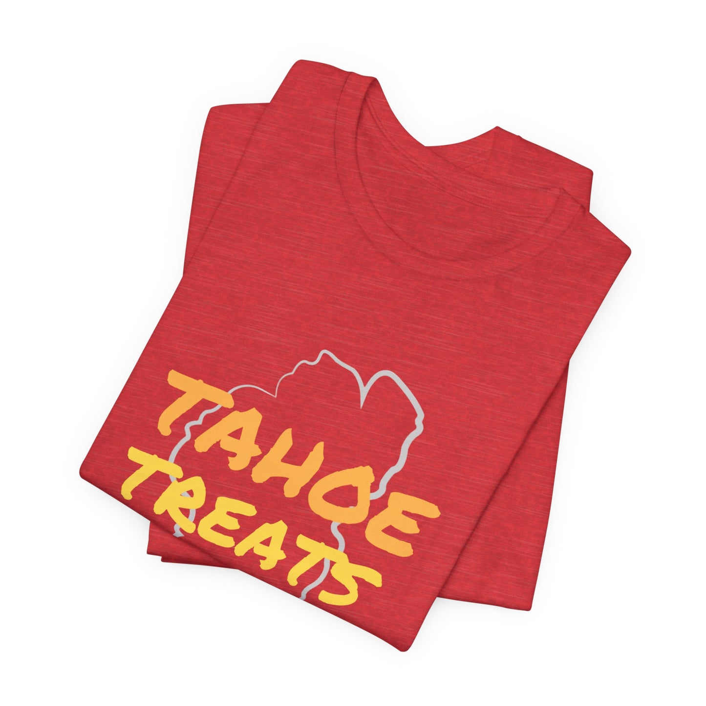 Tahoe Treats Unisex Short Sleeve Tee - Perfect for Adventure Lovers