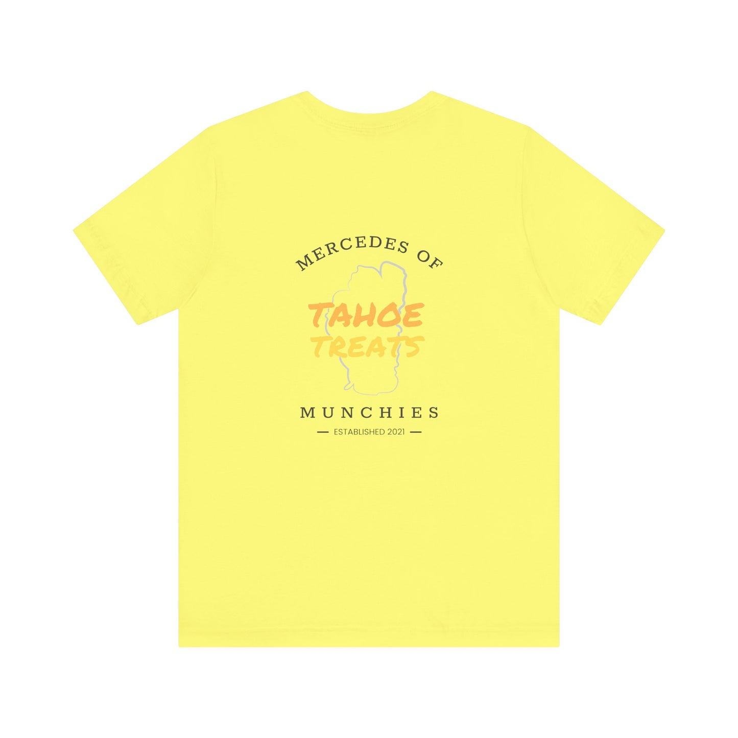 Tahoe Treats Unisex Short Sleeve Tee - Perfect for Adventure Lovers