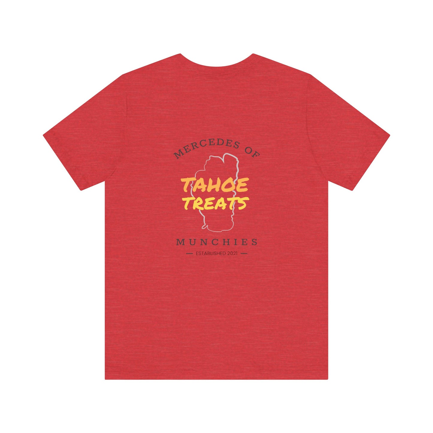 Tahoe Treats Unisex Short Sleeve Tee - Perfect for Adventure Lovers