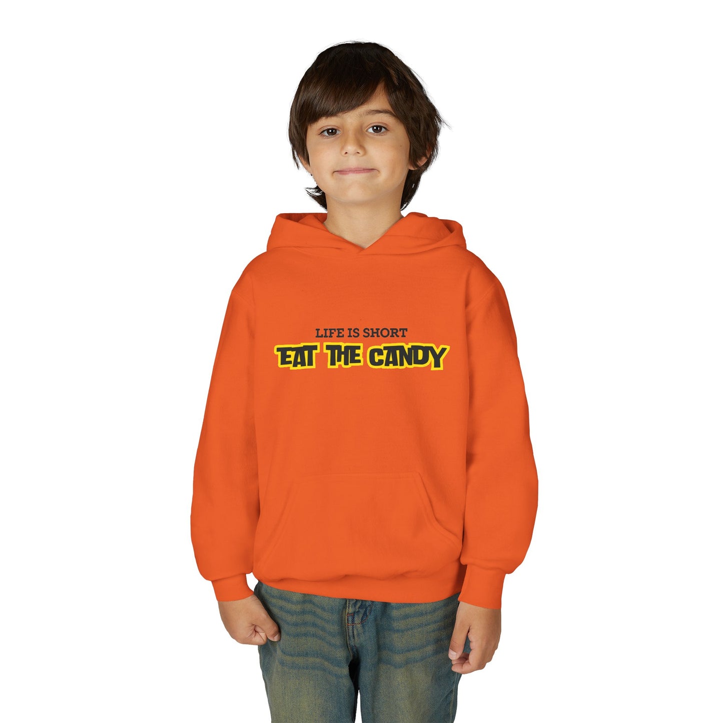 Youth Hoodie - "Life is Short, Eat the Candy" Tahoe Treats Design