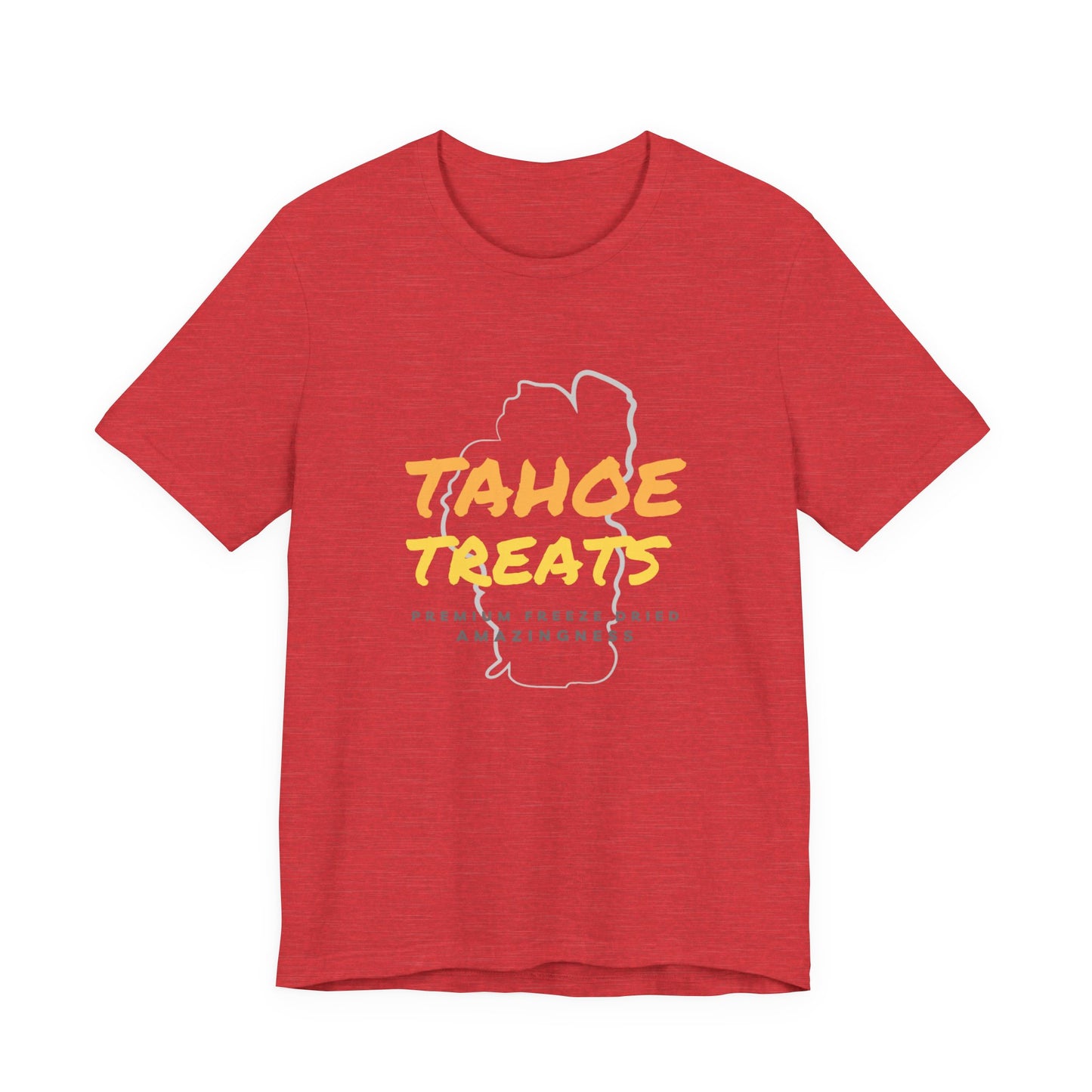 Tahoe Treats Unisex Short Sleeve Tee - Perfect for Adventure Lovers