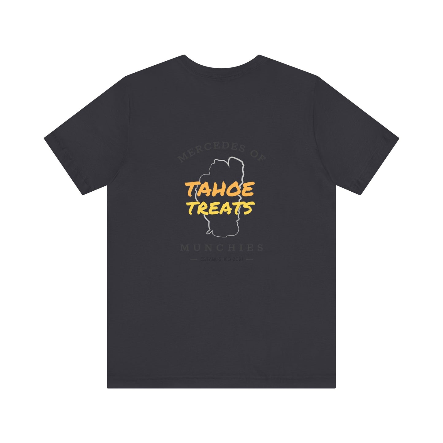 Tahoe Treats Unisex Short Sleeve Tee - Perfect for Adventure Lovers