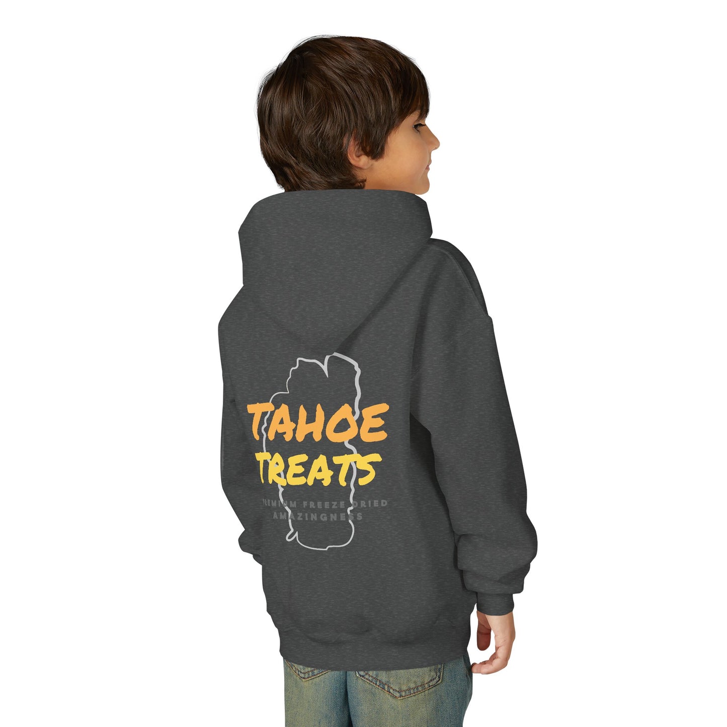 Youth Hoodie - "Life is Short, Eat the Candy" Tahoe Treats Design