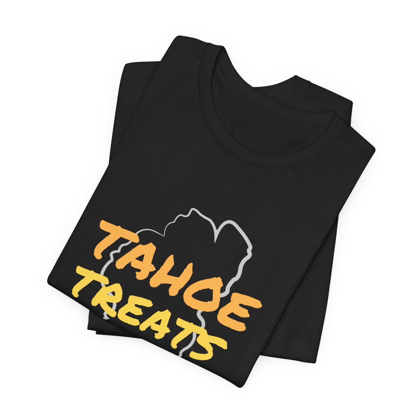 Tahoe Treats Unisex Short Sleeve Tee - Perfect for Adventure Lovers