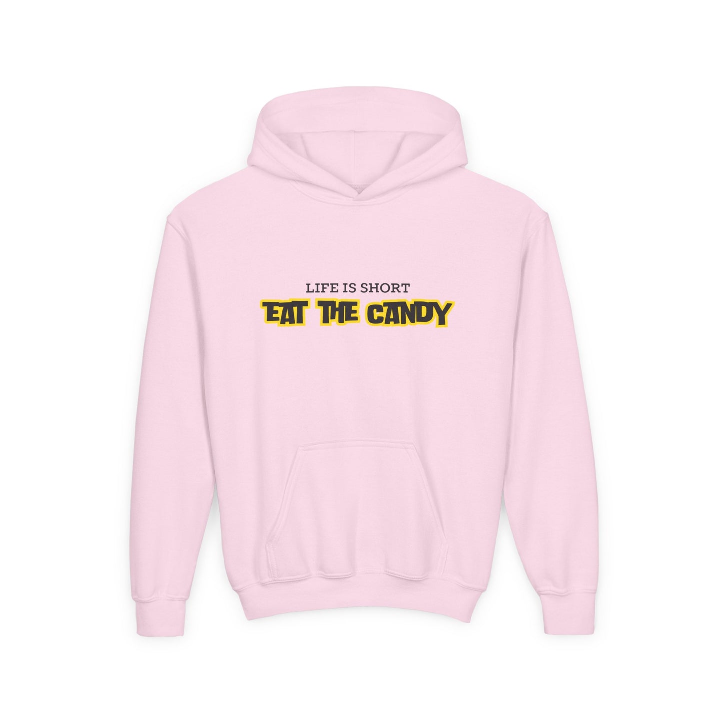 Youth Hoodie - "Life is Short, Eat the Candy" Tahoe Treats Design