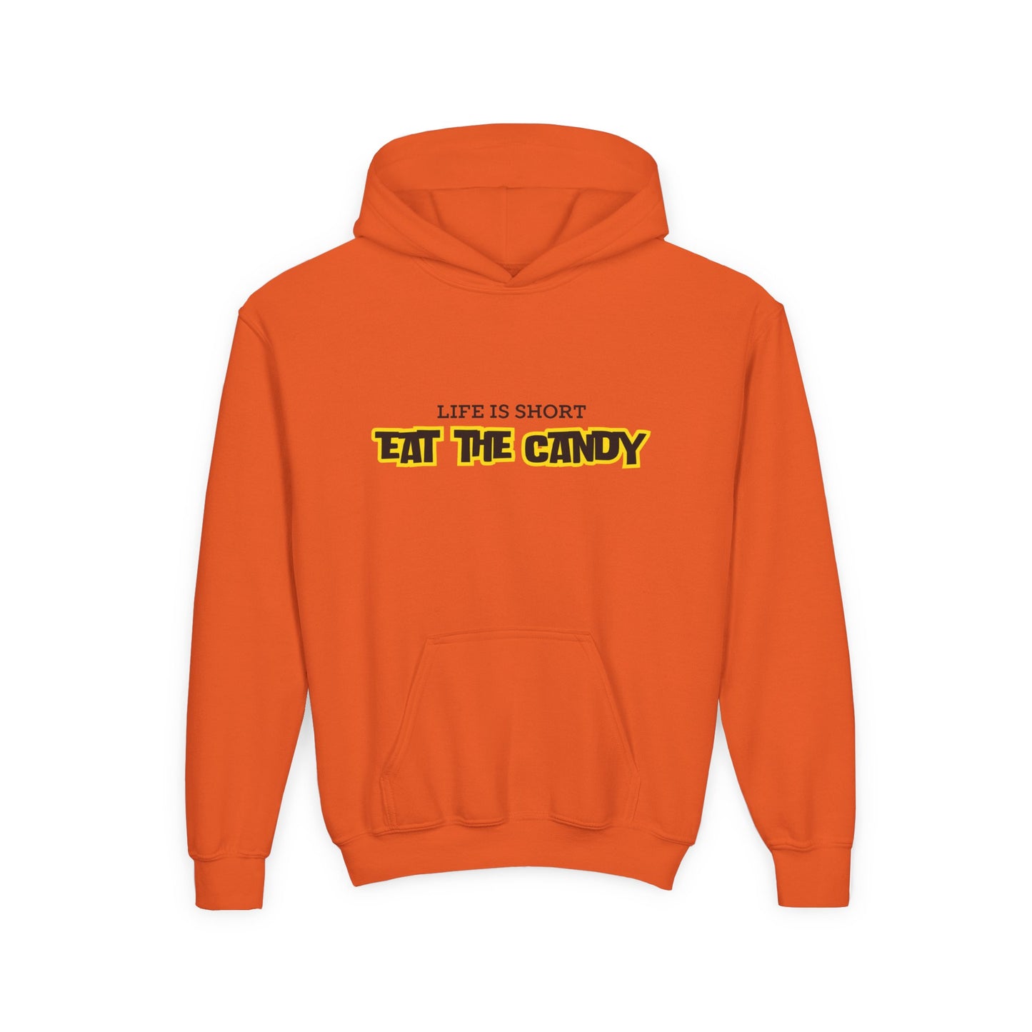 Youth Hoodie - "Life is Short, Eat the Candy" Tahoe Treats Design