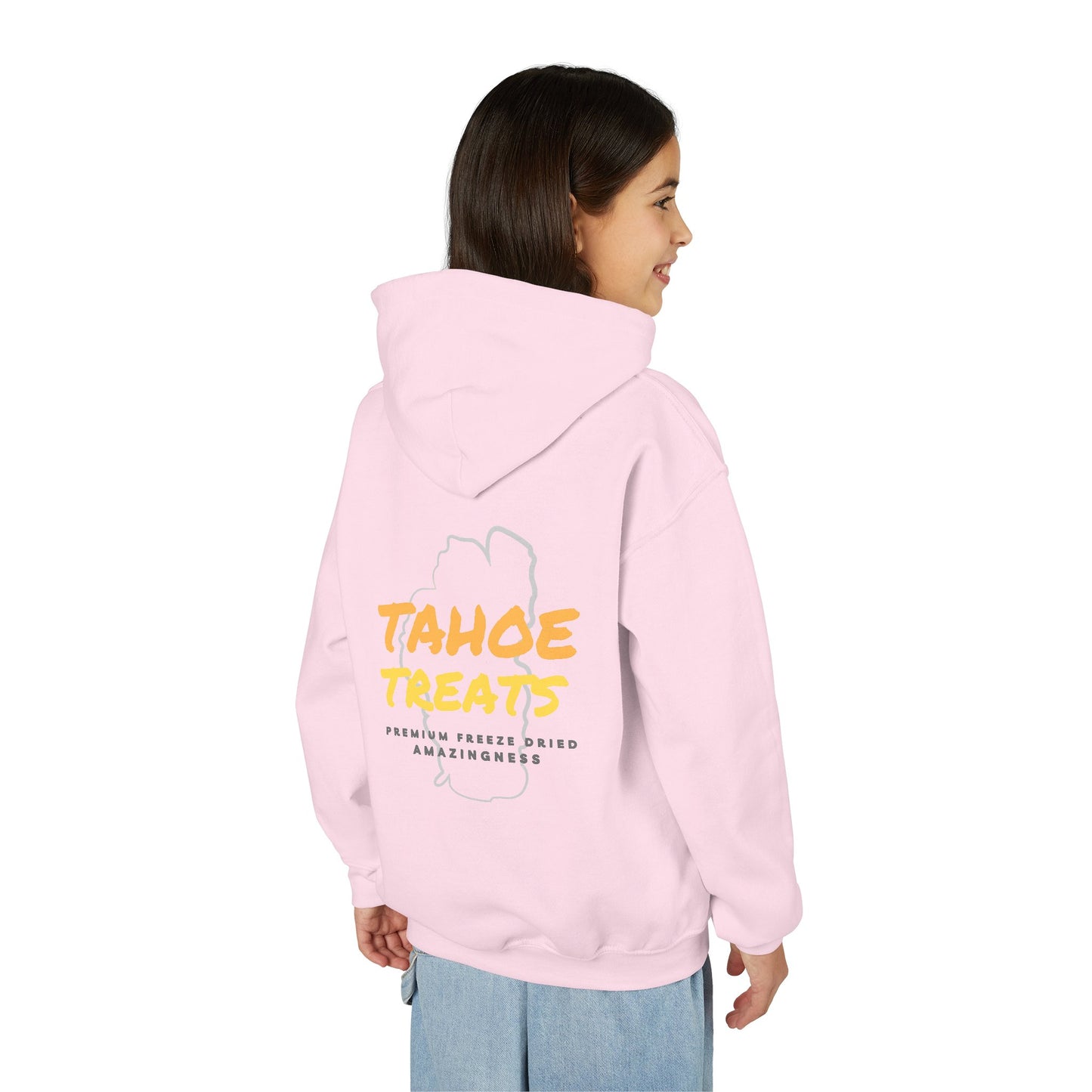 Youth Hoodie - "Life is Short, Eat the Candy" Tahoe Treats Design