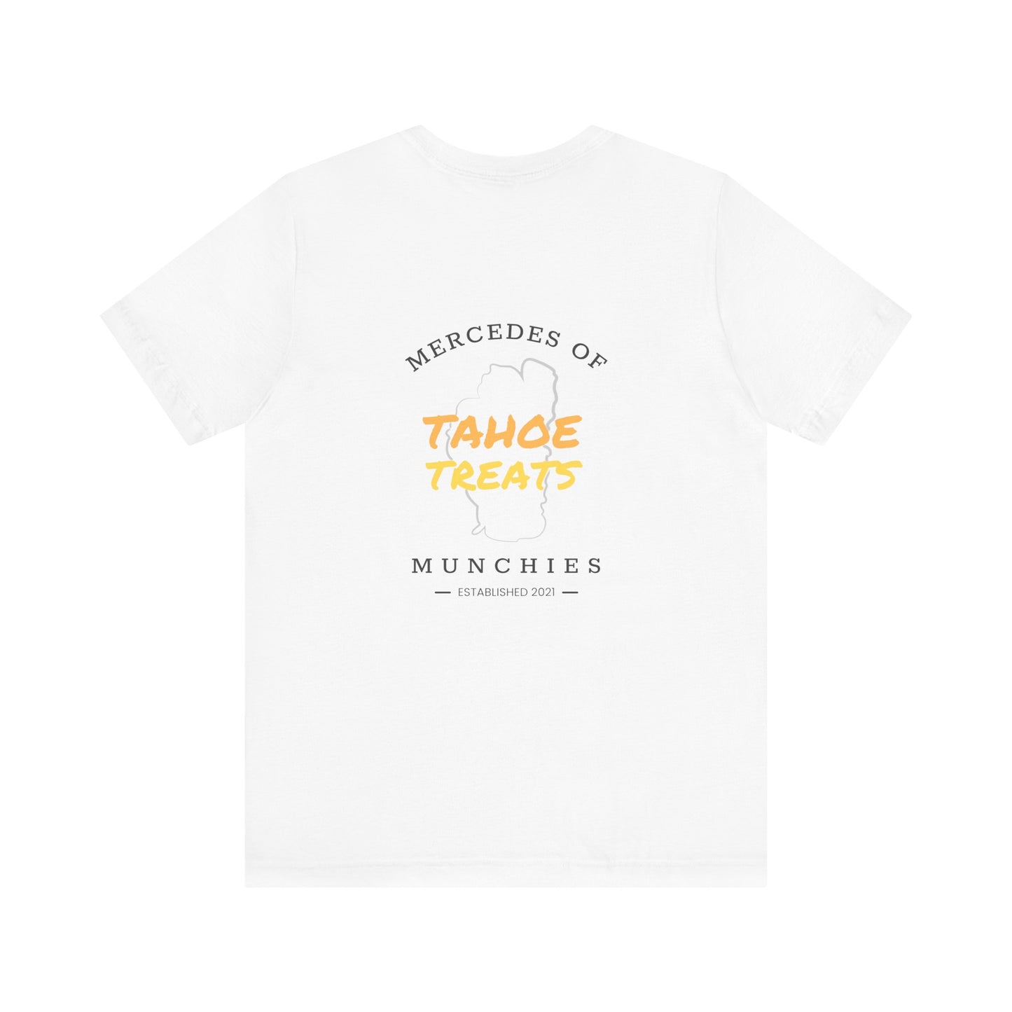 Tahoe Treats Unisex Short Sleeve Tee - Perfect for Adventure Lovers