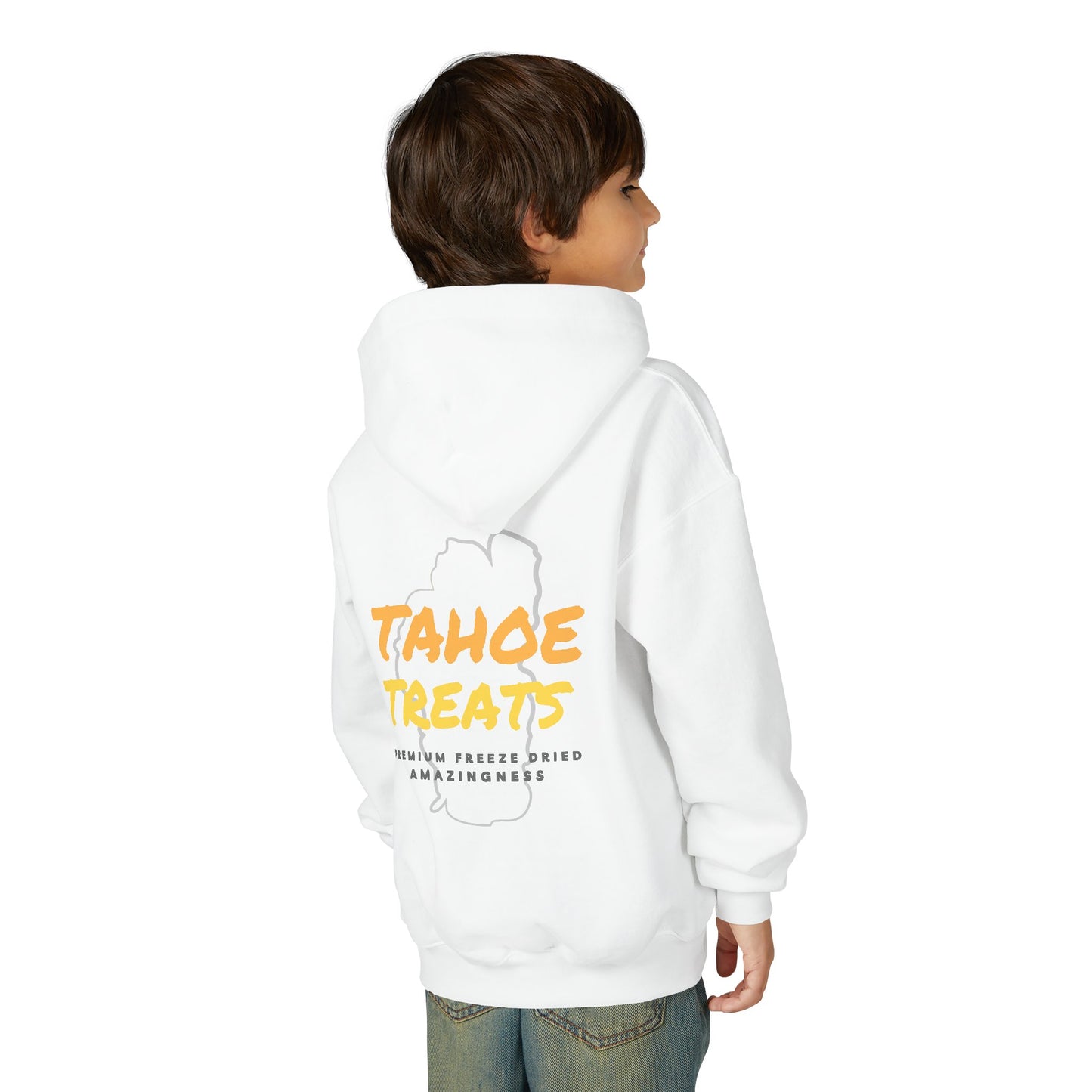 Youth Hoodie - "Life is Short, Eat the Candy" Tahoe Treats Design