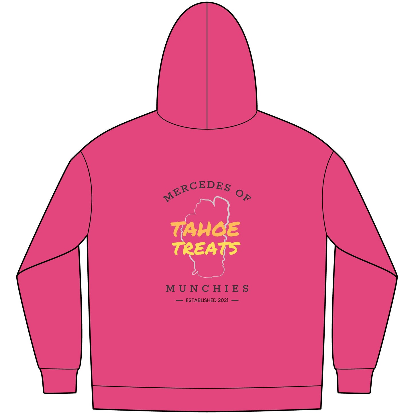 Tahoe Treats Men's Fleece Hoodie