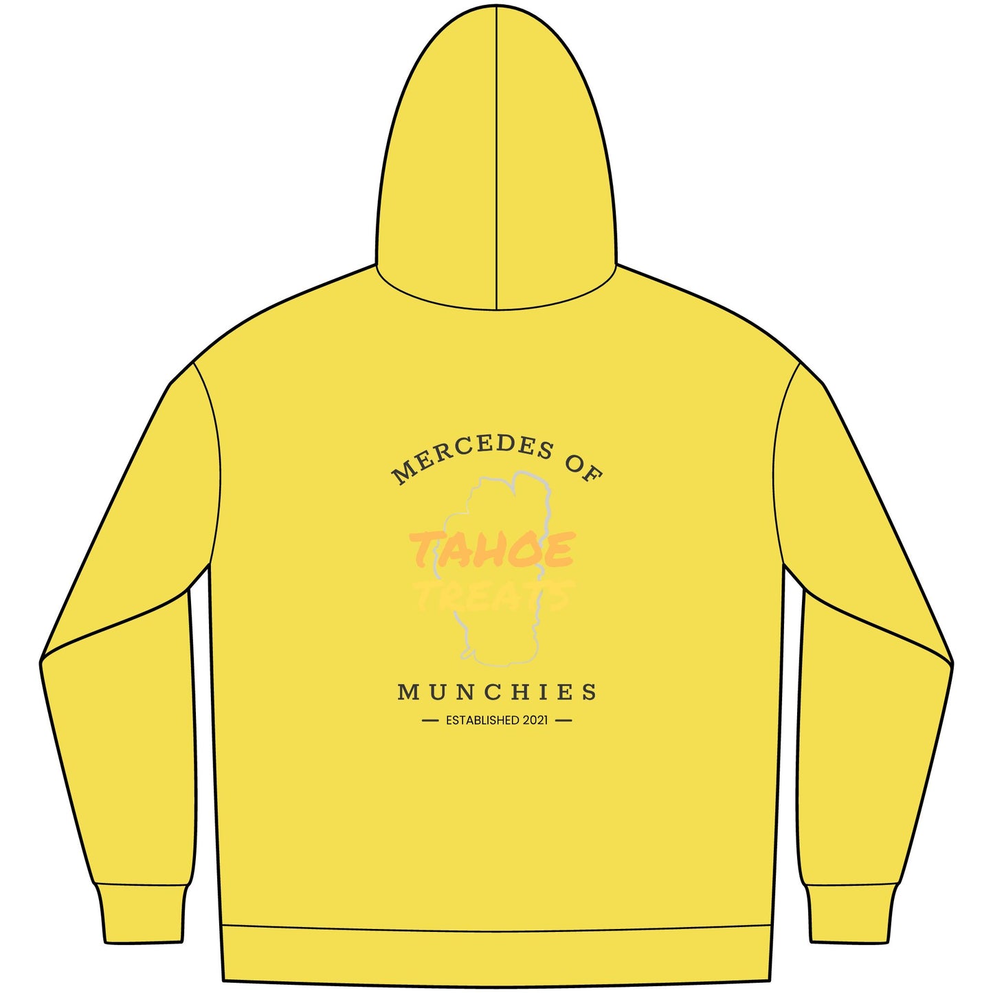 Tahoe Treats Men's Fleece Hoodie