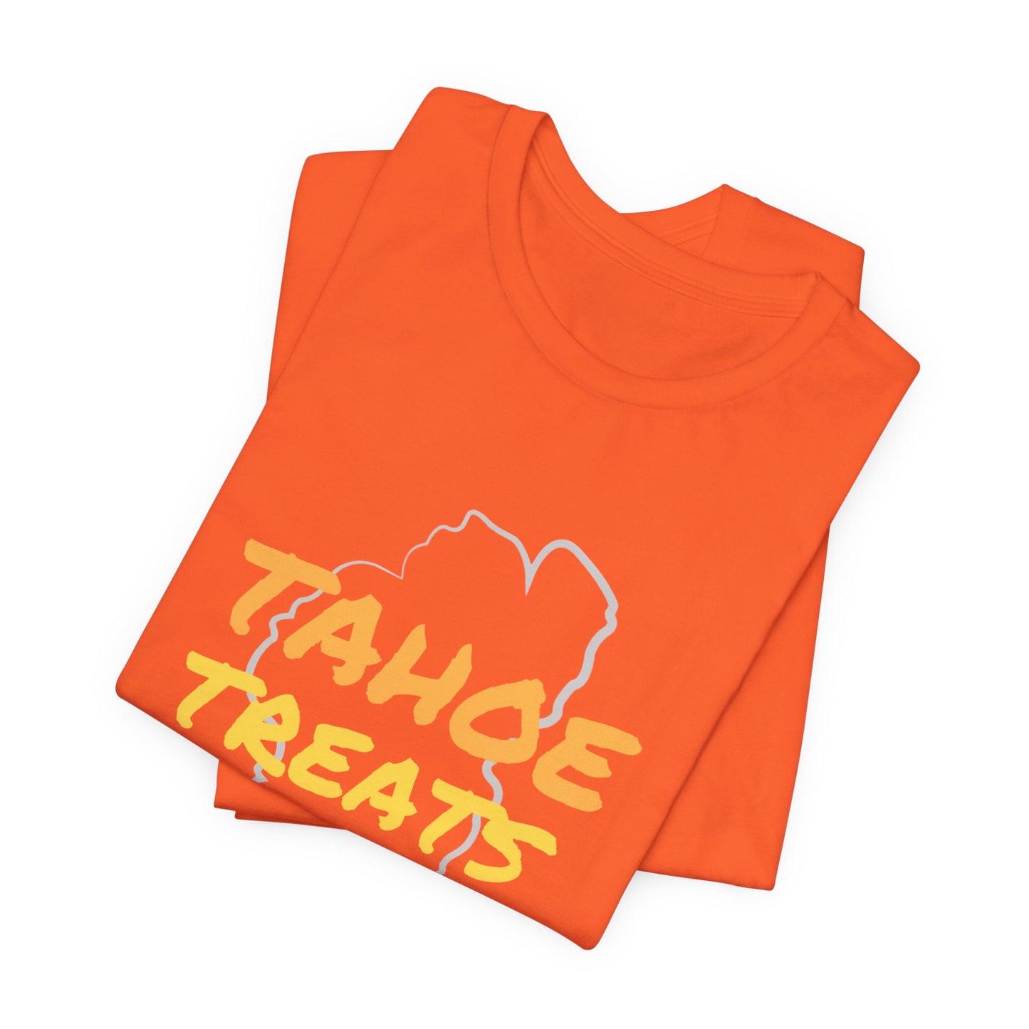Tahoe Treats Unisex Short Sleeve Tee - Perfect for Adventure Lovers