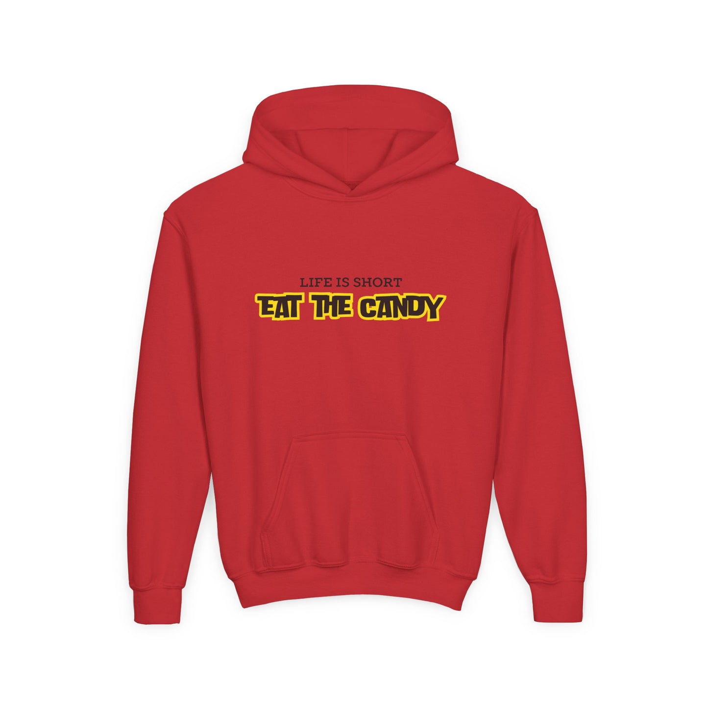 Youth Hoodie - "Life is Short, Eat the Candy" Tahoe Treats Design
