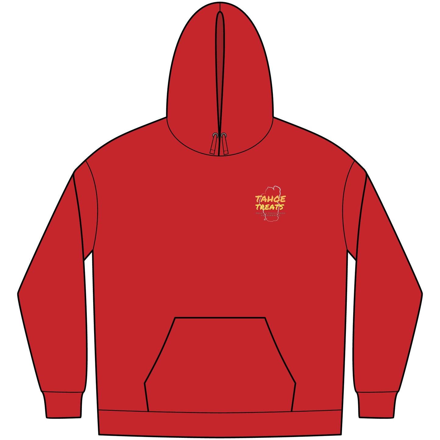 Tahoe Treats Men's Fleece Hoodie