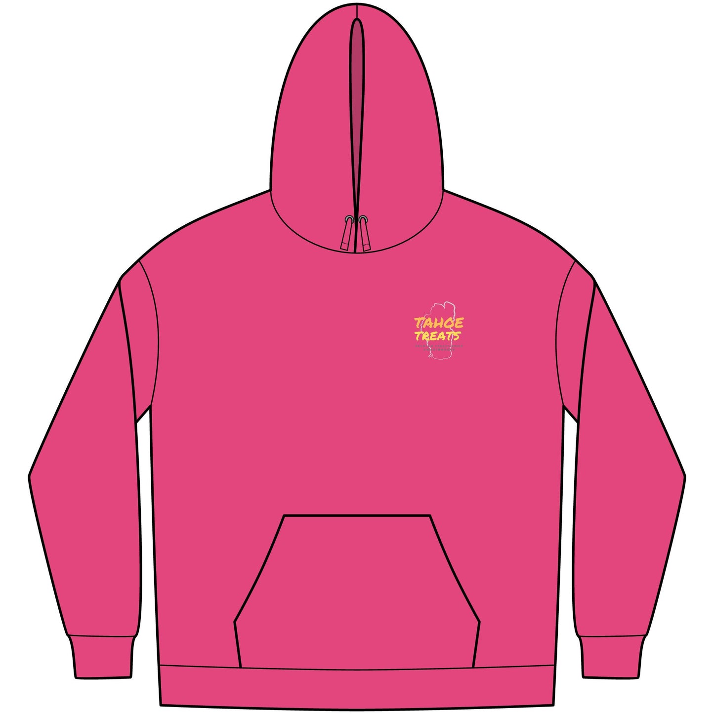 Tahoe Treats Men's Fleece Hoodie