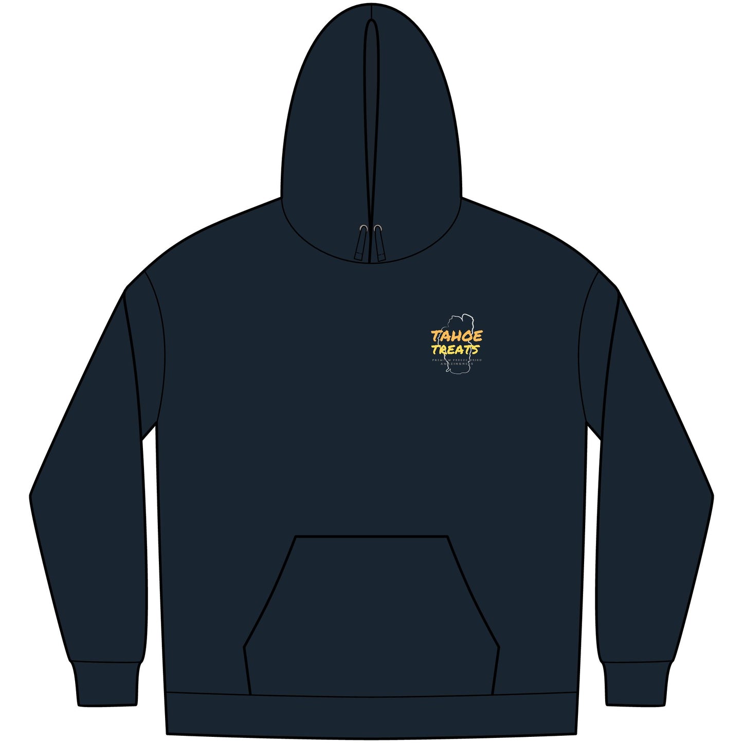 Tahoe Treats Men's Fleece Hoodie