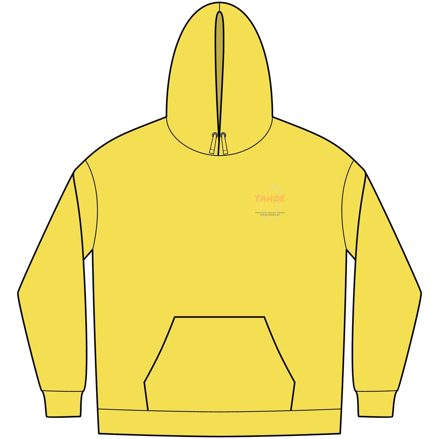 Tahoe Treats Men's Fleece Hoodie