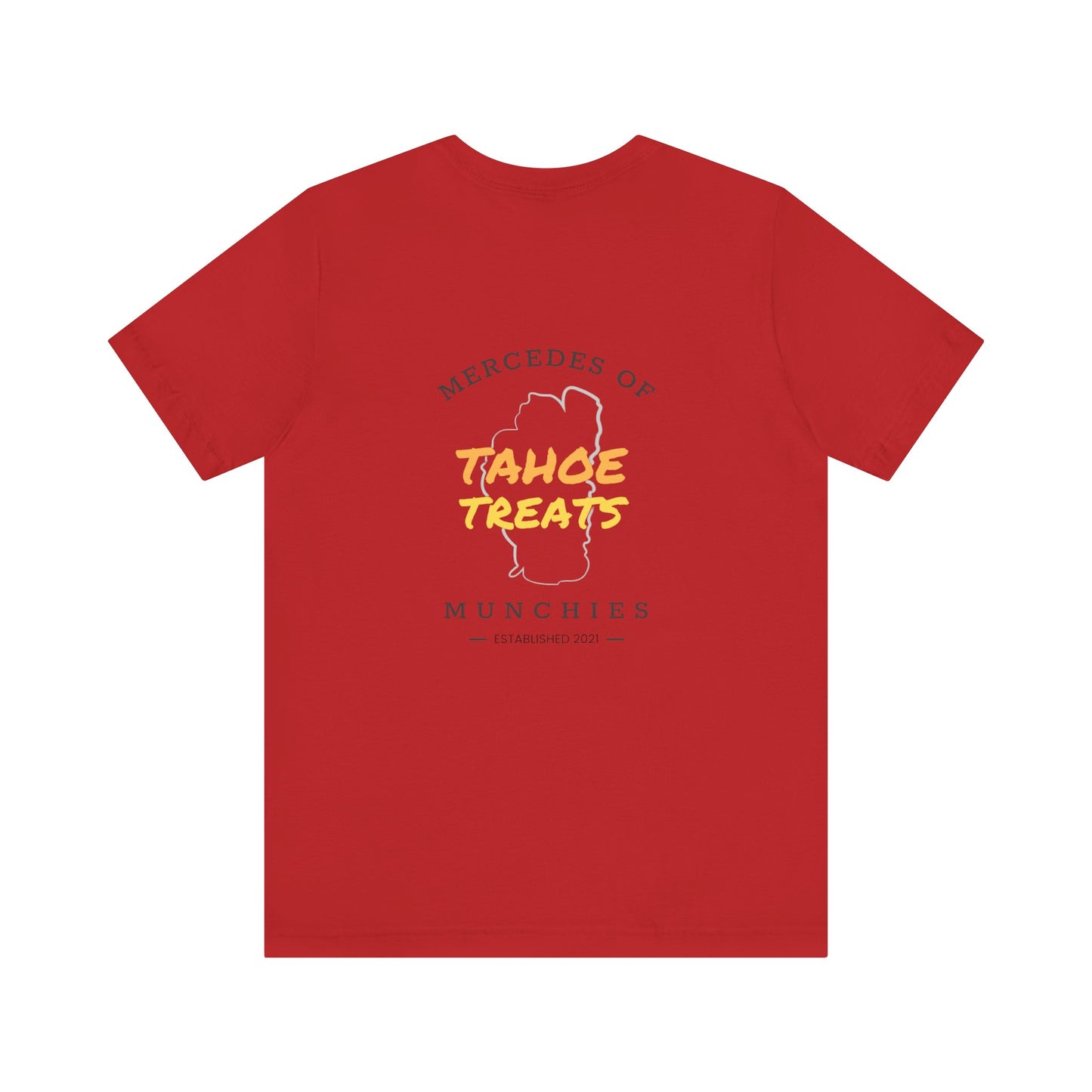 Tahoe Treats Unisex Short Sleeve Tee - Perfect for Adventure Lovers