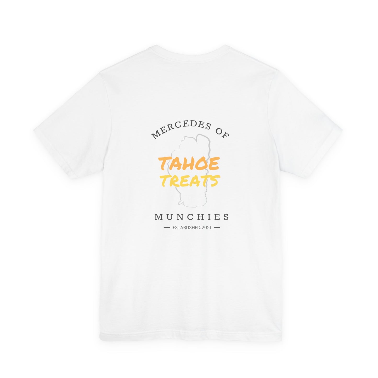 Tahoe Treats Unisex Short Sleeve Tee - Perfect for Adventure Lovers