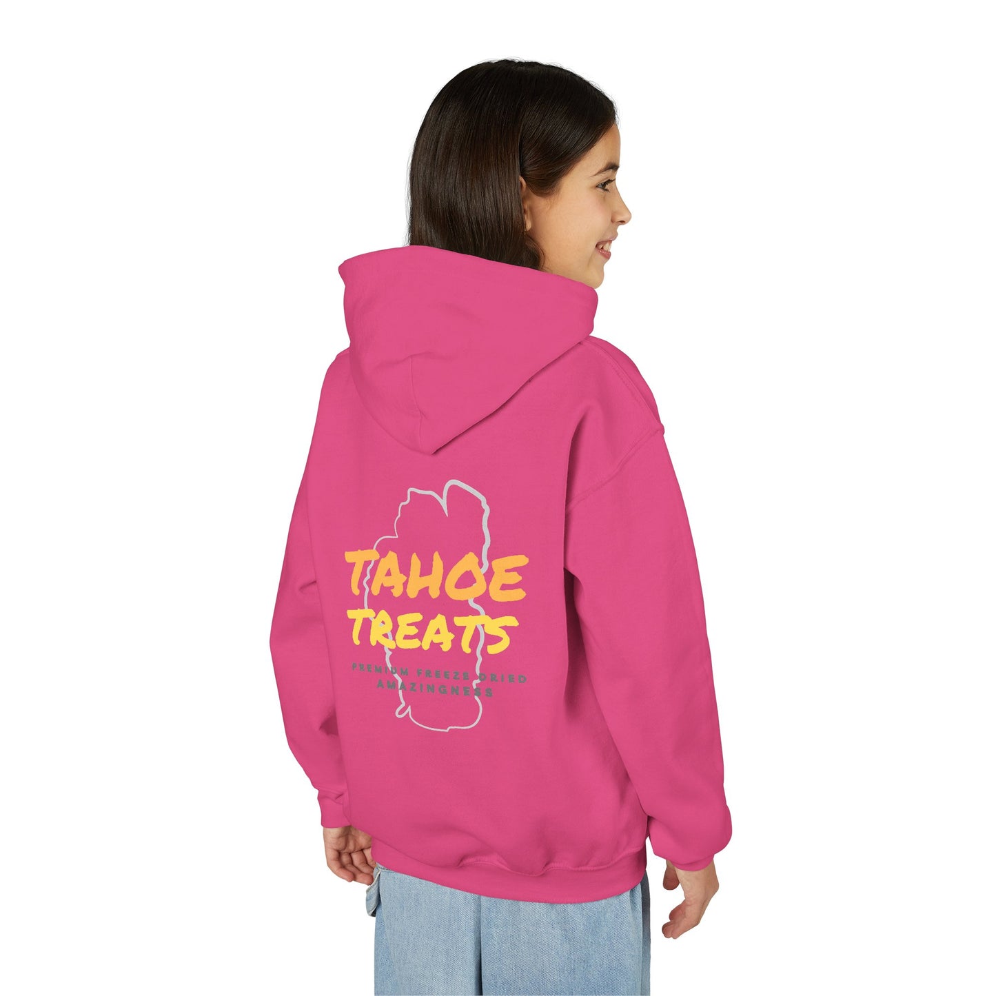 Youth Hoodie - "Life is Short, Eat the Candy" Tahoe Treats Design