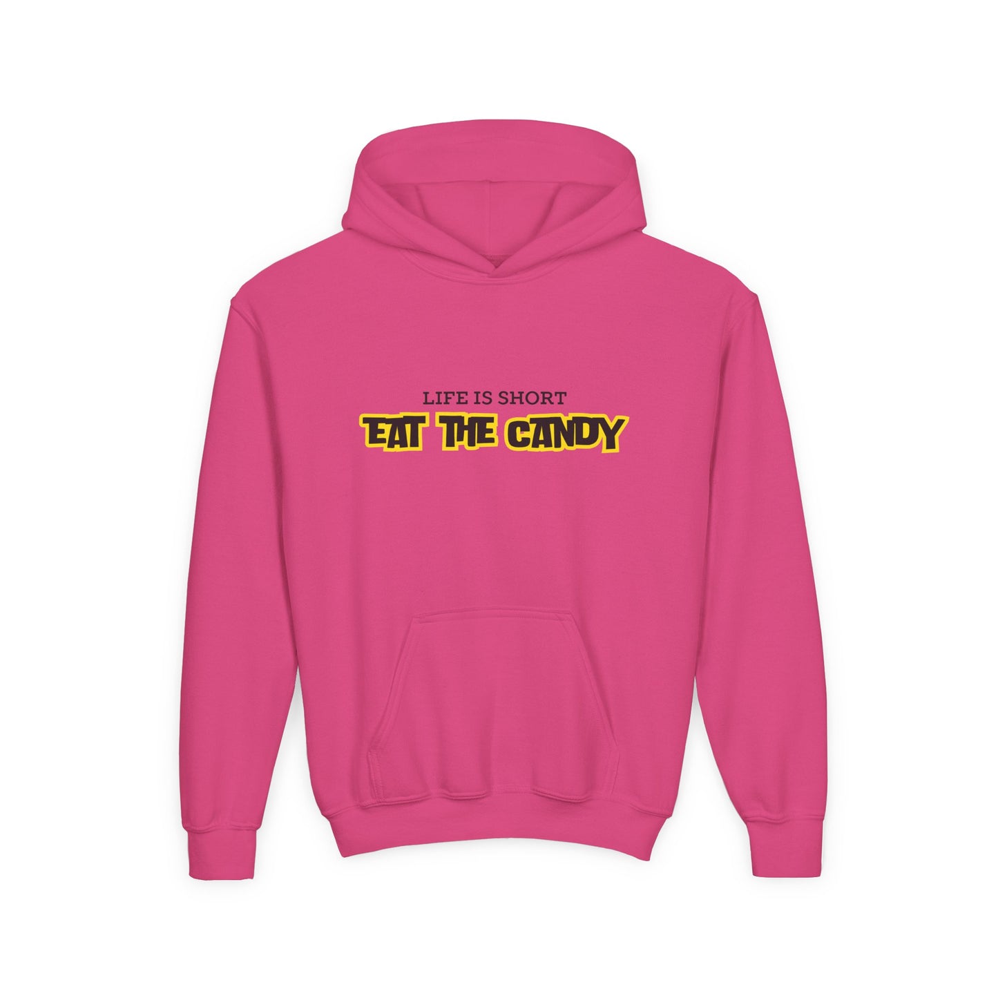 Youth Hoodie - "Life is Short, Eat the Candy" Tahoe Treats Design