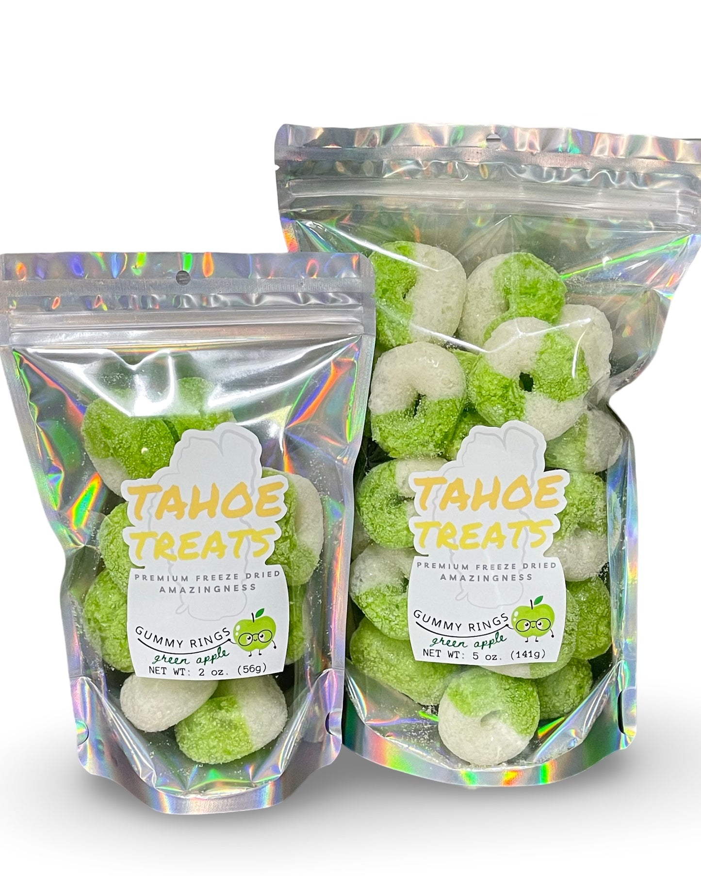 GUMMY RINGS - Green Apple