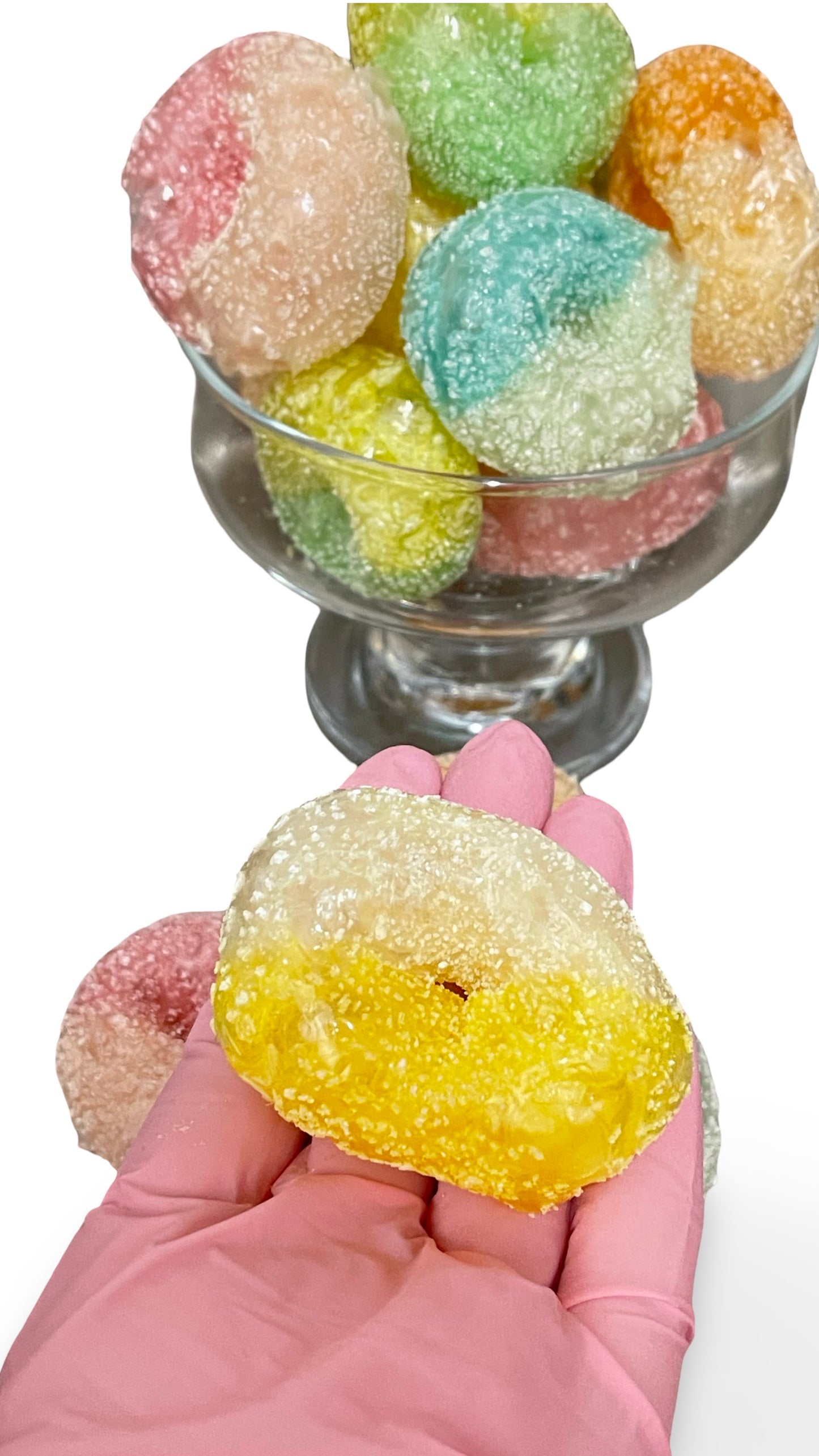 GUMMY RINGS - Mini Sour Pucker Rings 2 oz