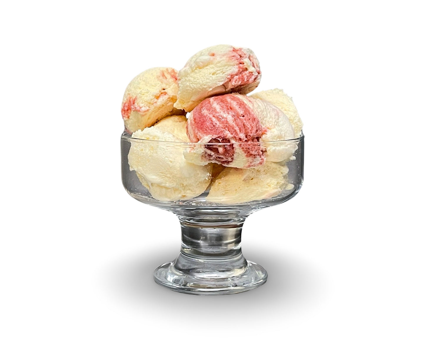 ICE CREAM SCOOPS - Strawberry Cheesecake