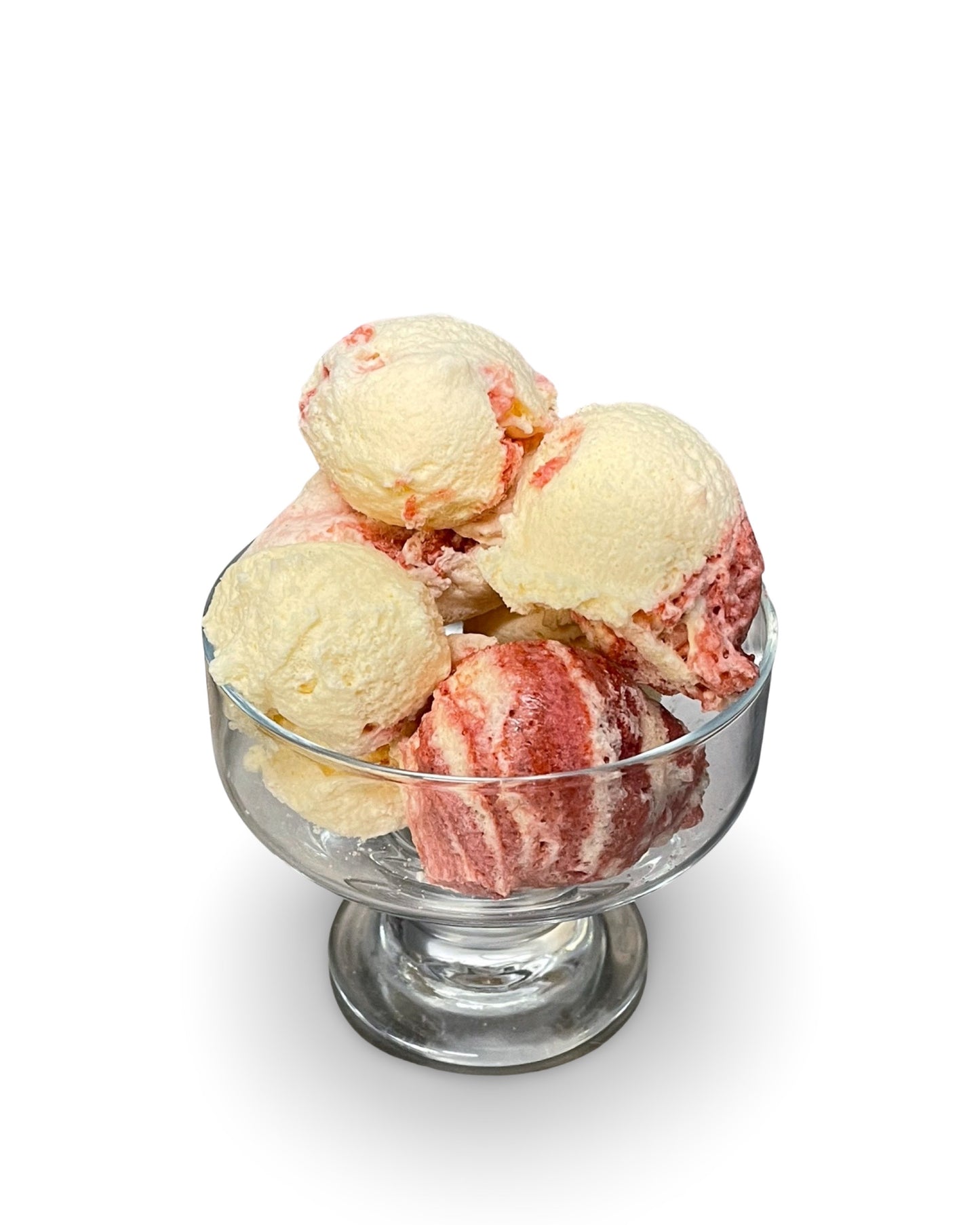 ICE CREAM SCOOPS - Strawberry Cheesecake