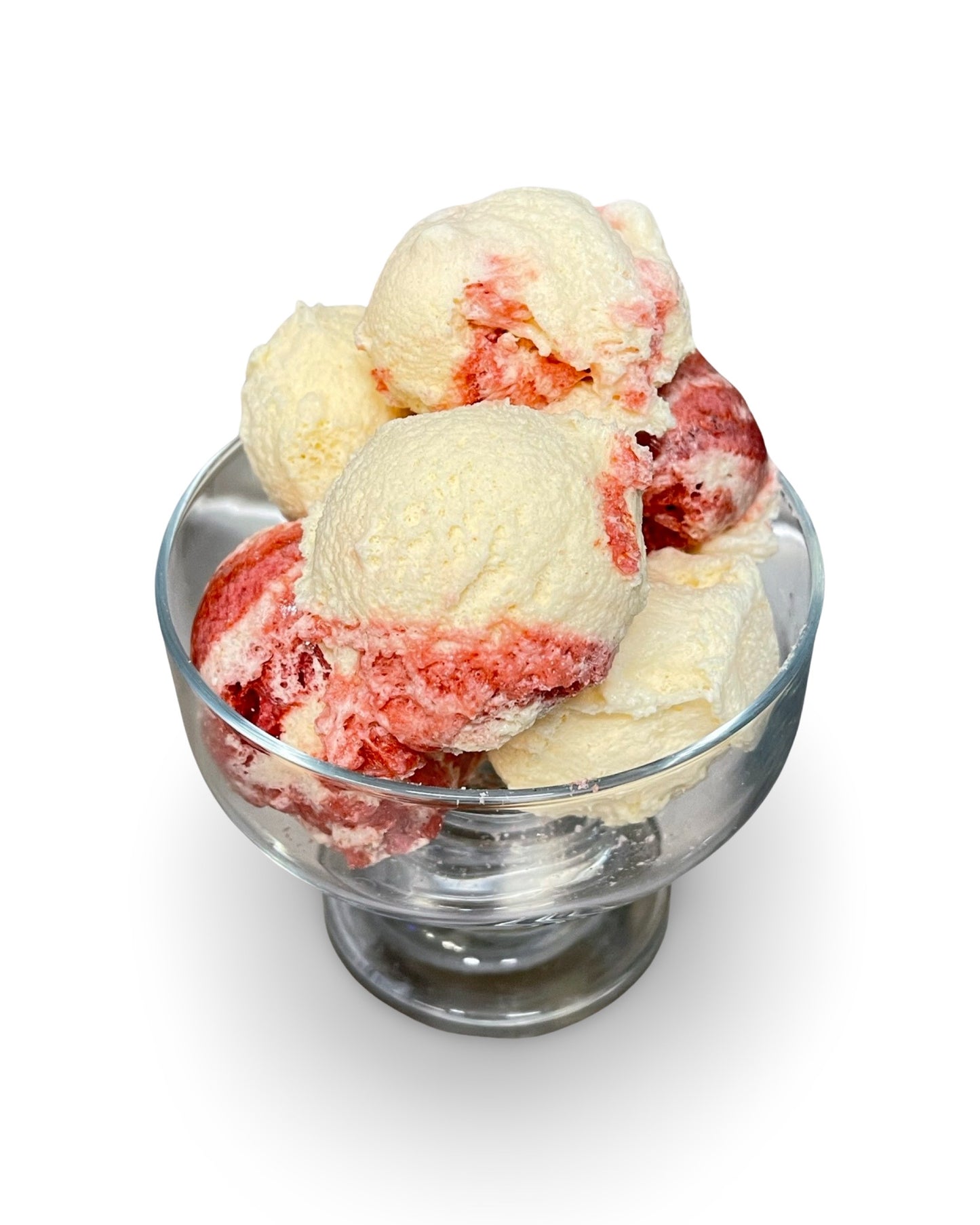 ICE CREAM SCOOPS - Strawberry Cheesecake