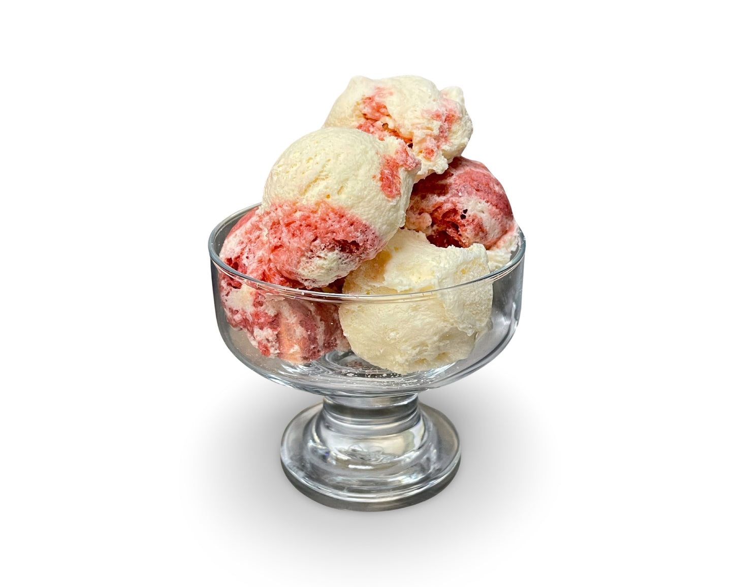 ICE CREAM SCOOPS - Strawberry Cheesecake