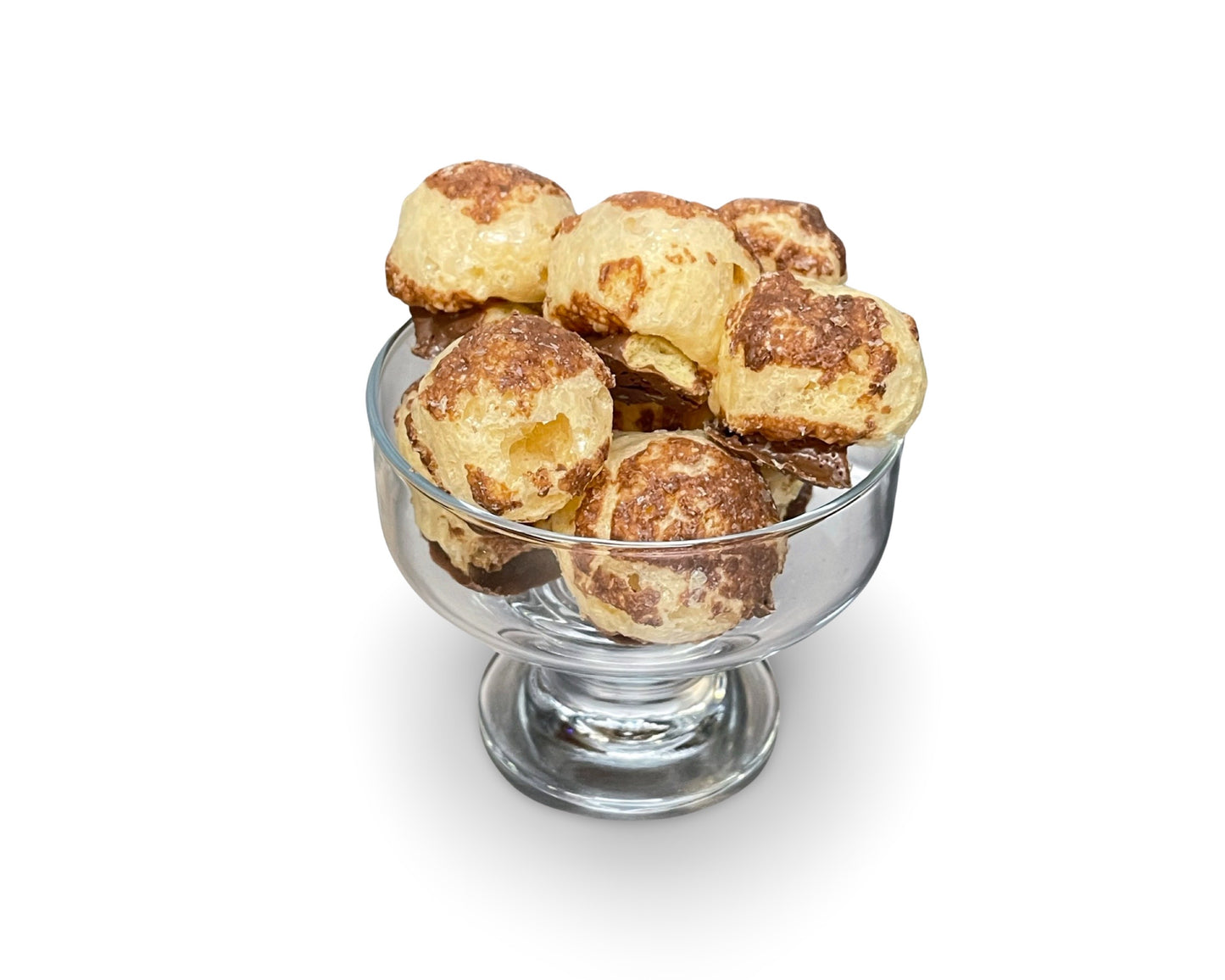 CHOC. CARAMEL NUT BALLS - 1.5 oz