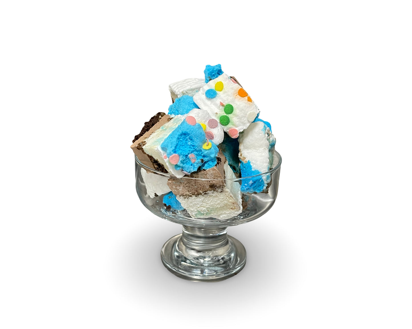 ICE CREAM CAKE BITES - Chocolate Vanilla