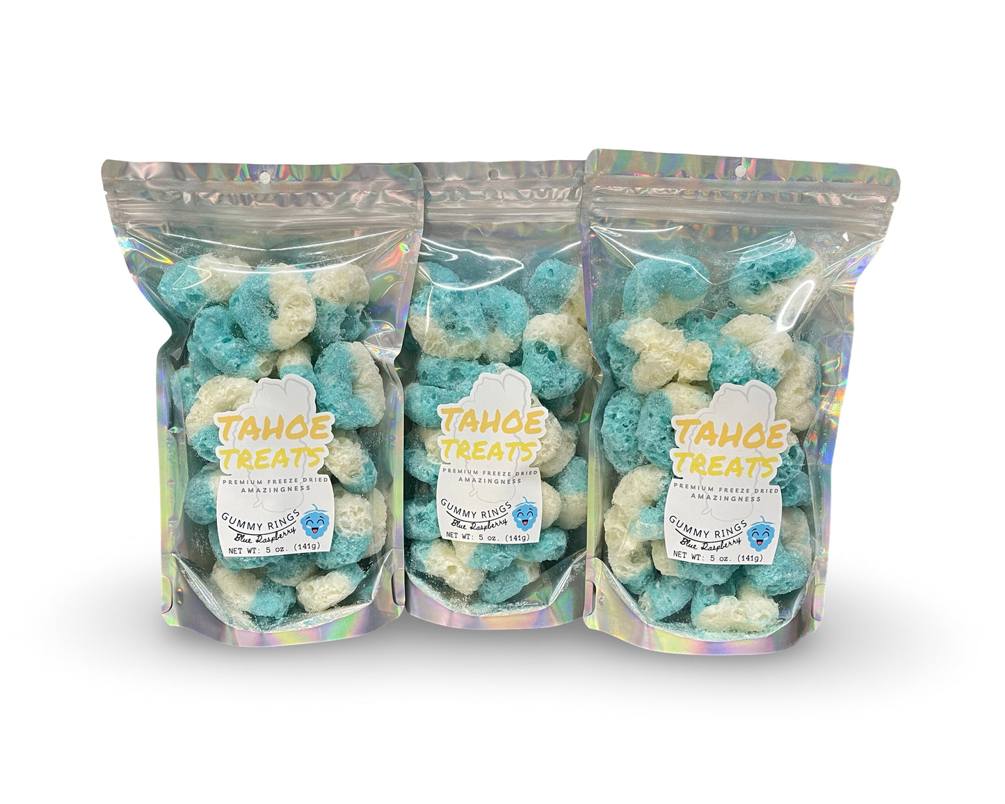 GUMMY RINGS - Blue Raspberry