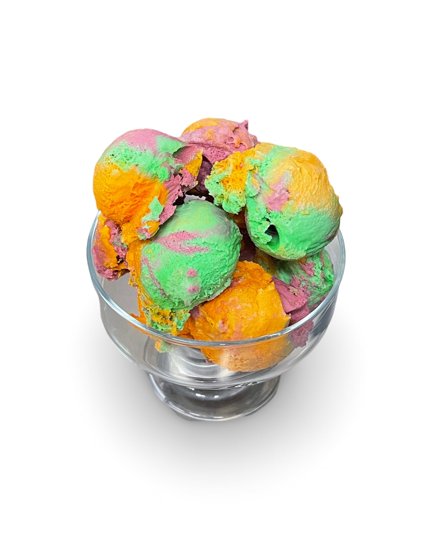ICE CREAM SCOOPS - Rainbow Sherbet