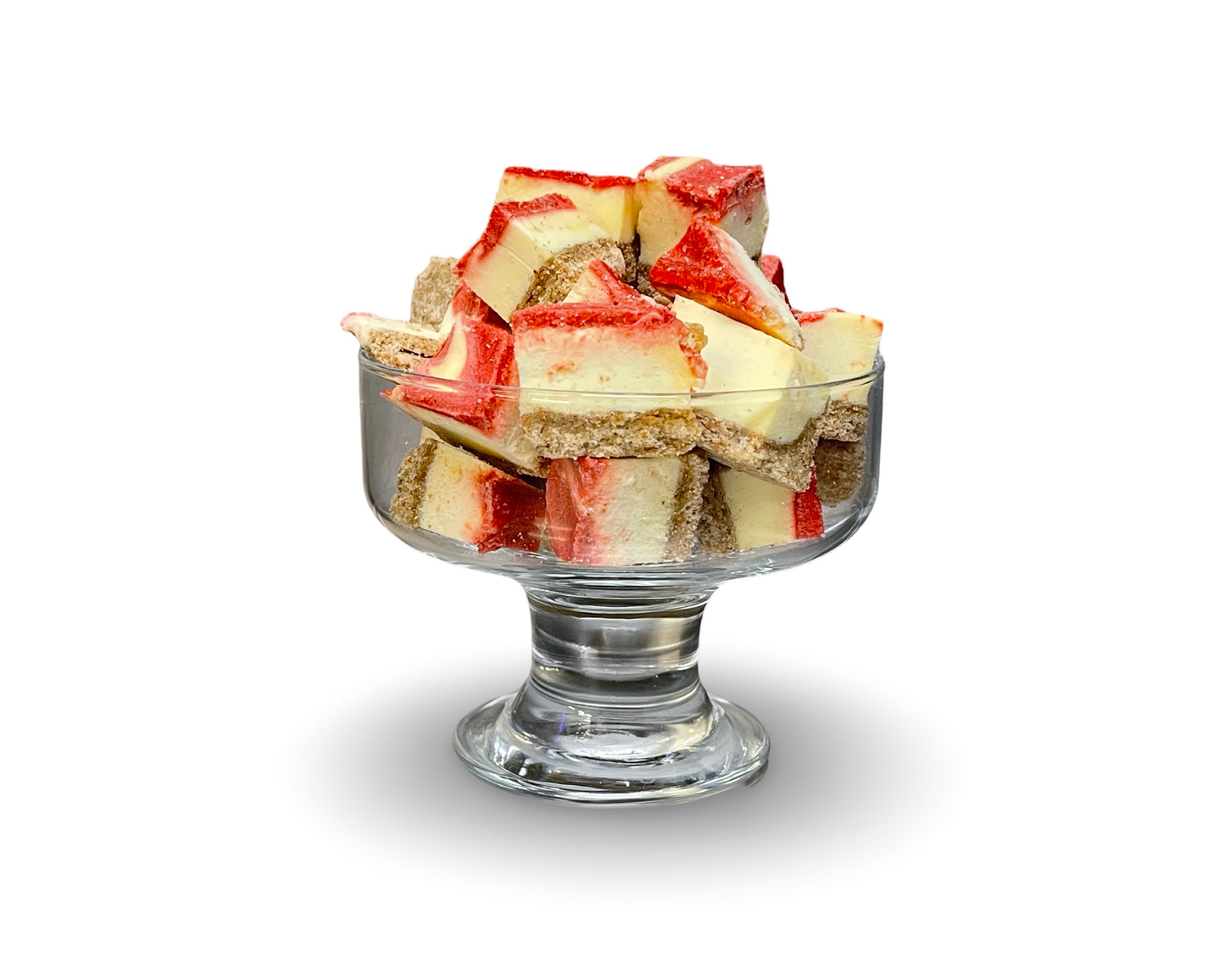 CHEESECAKE BITES - Strawberry Swirl