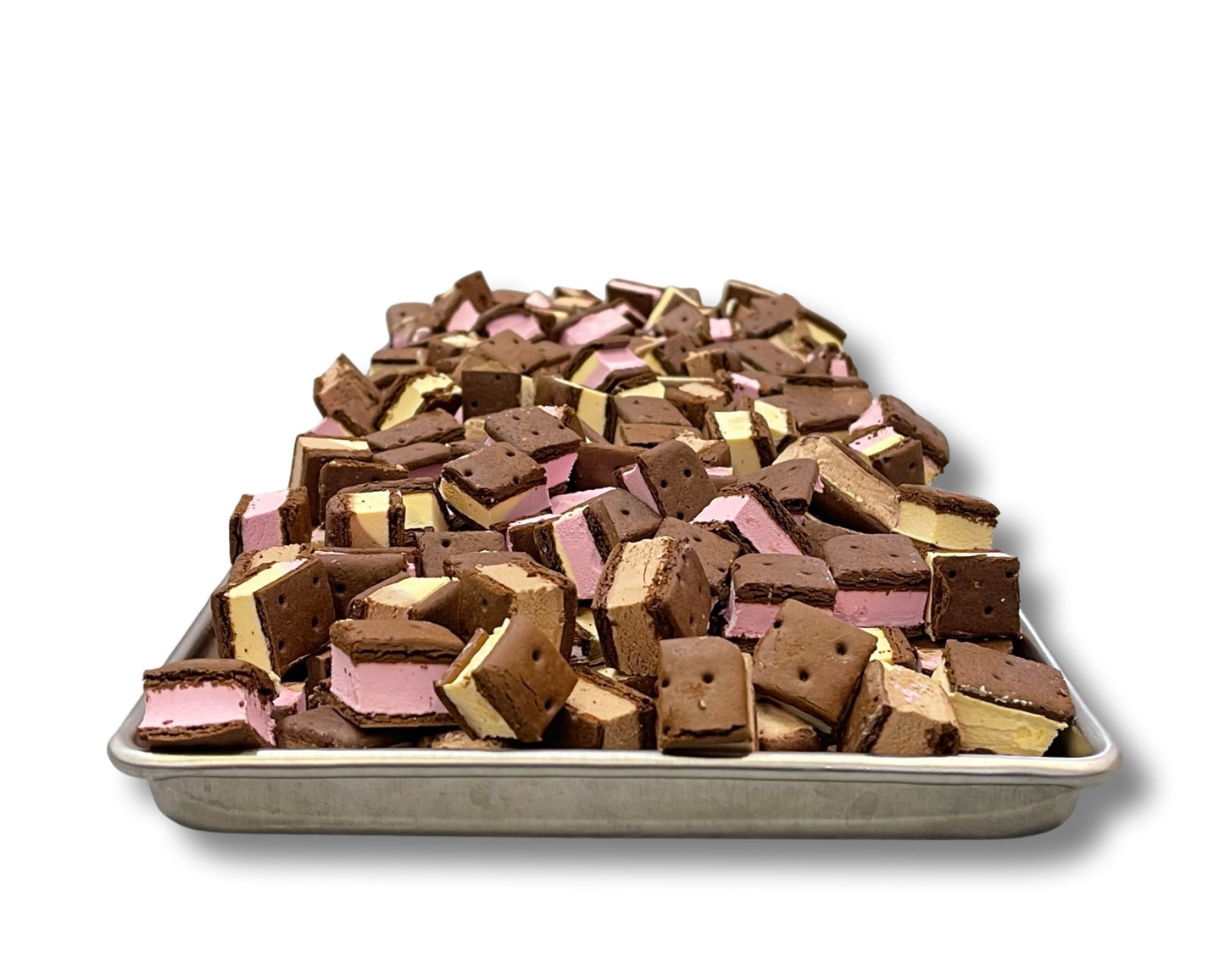 ICE CREAM SANDWICH BITES - Neapolitan