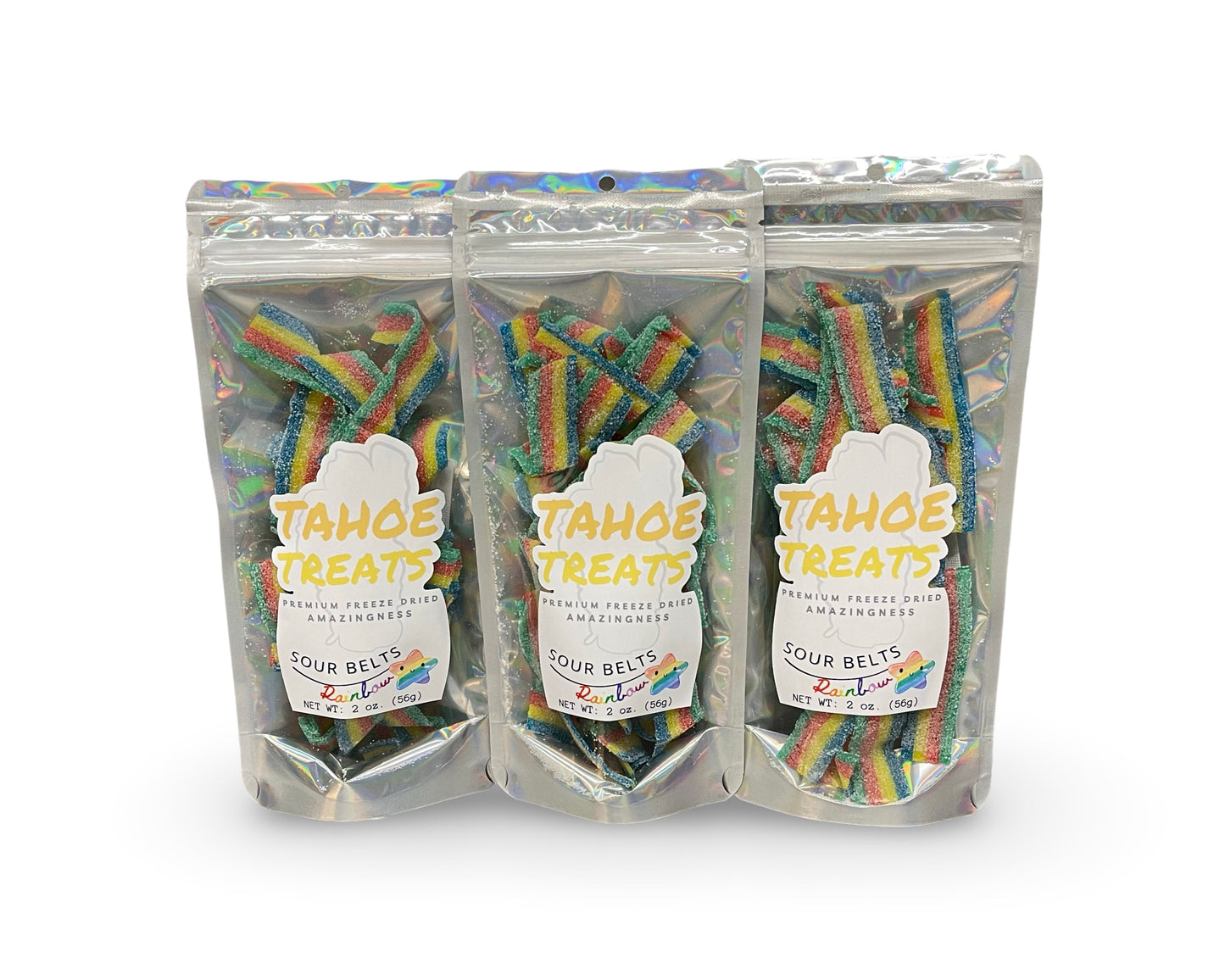 SOUR BELTS - Rainbow 2 oz