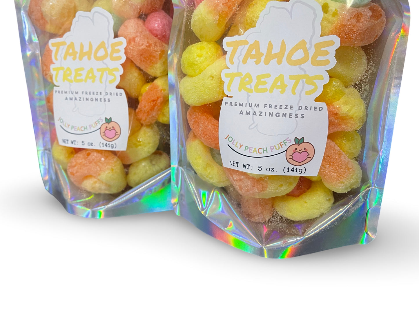 GUMMY RINGS - Jolly Peach Puffs