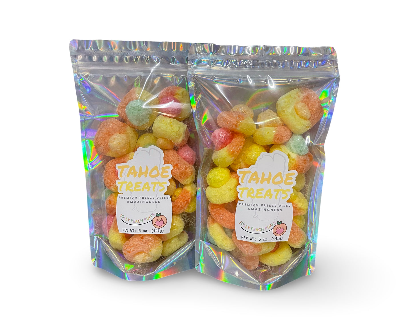 GUMMY RINGS - Jolly Peach Puffs