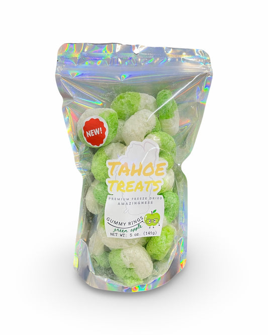 GUMMY RINGS - Green Apple