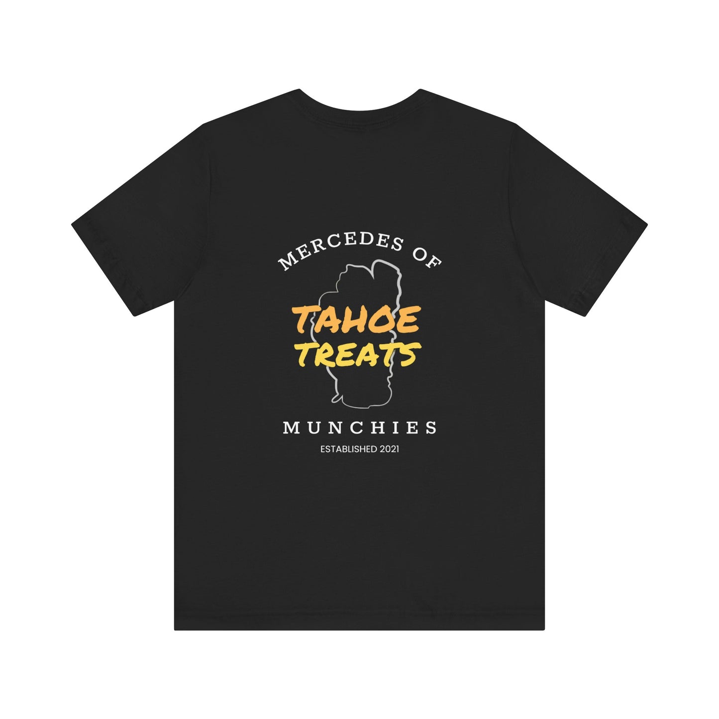 Tahoe Treats Unisex Short Sleeve Tee - Perfect for Adventure Lovers