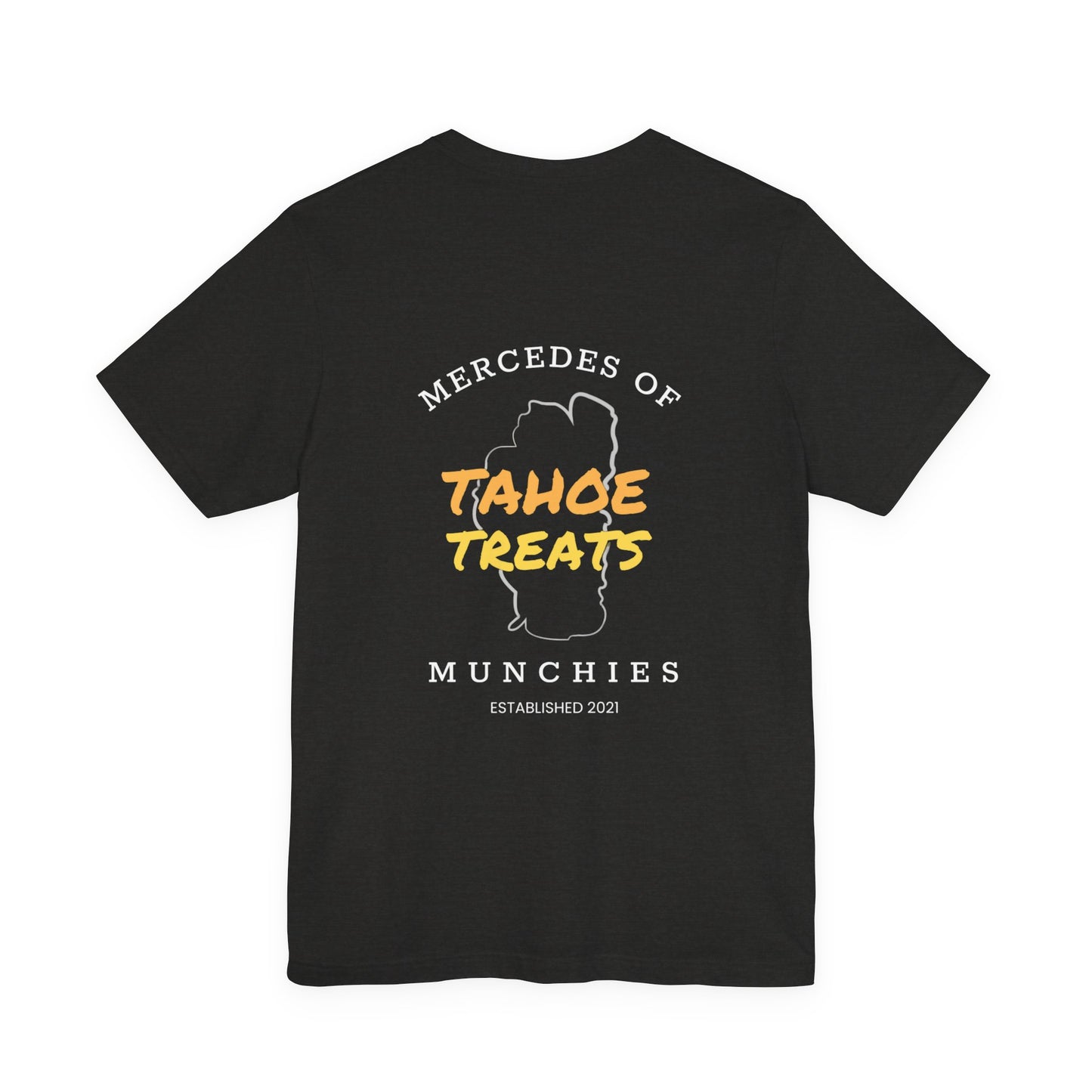 Tahoe Treats Unisex Short Sleeve Tee - Perfect for Adventure Lovers