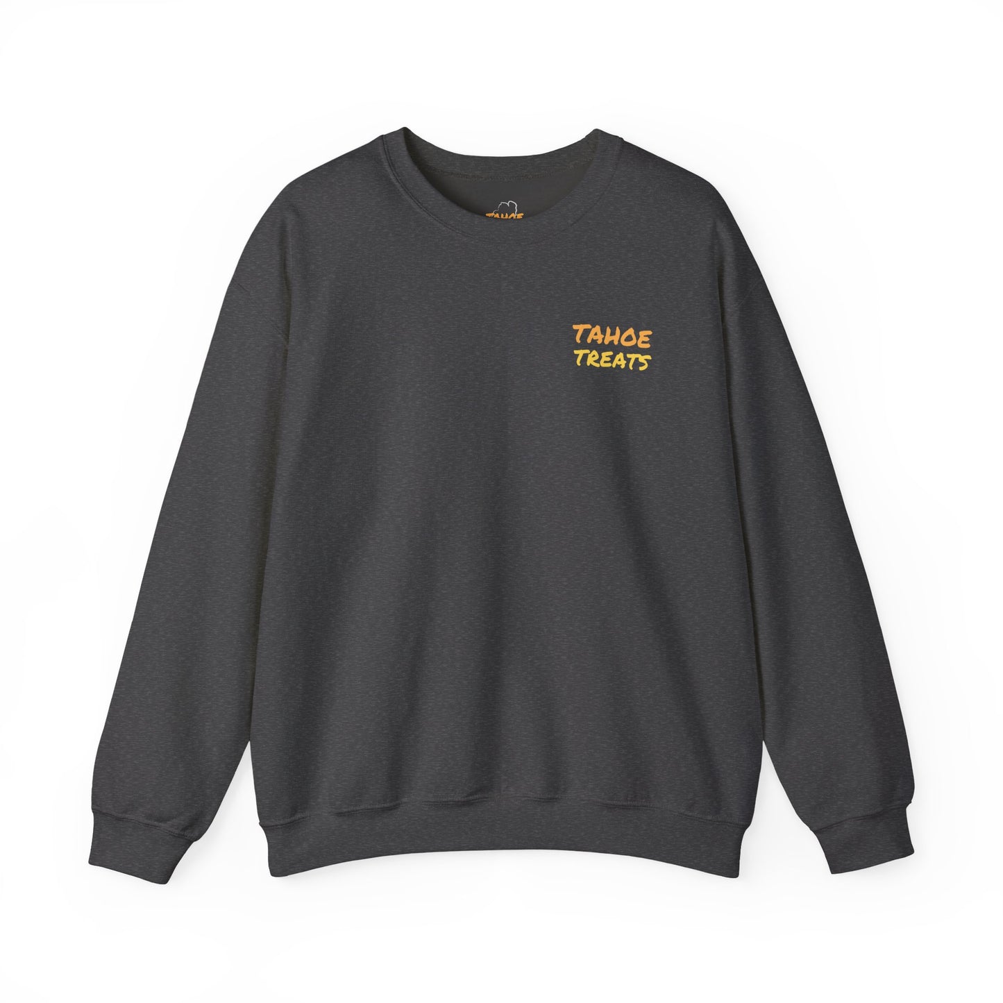 Tahoe Treats Retro Lake Tahoe Graphic Crewneck Sweatshirt