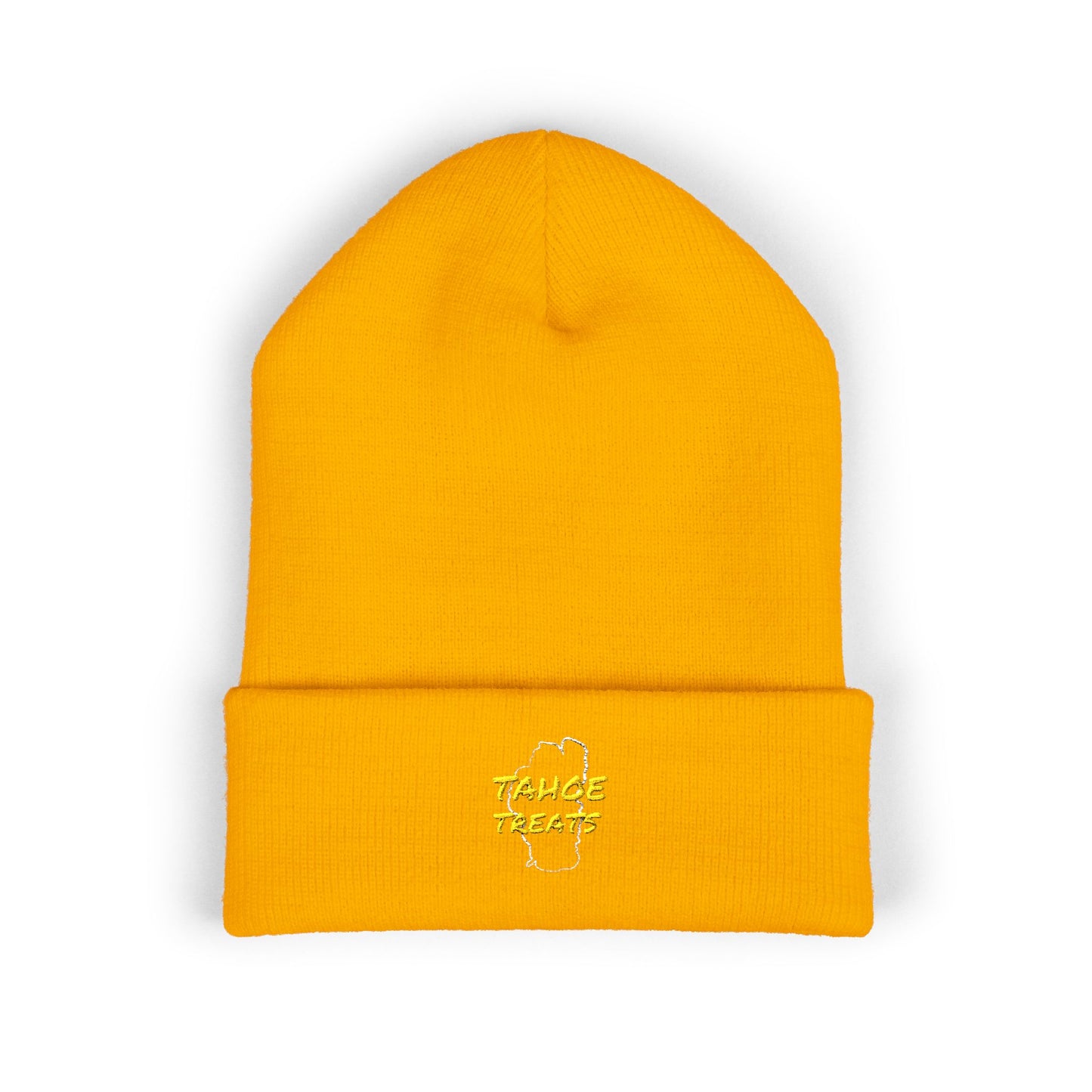 Embroidered Cuffed Beanie