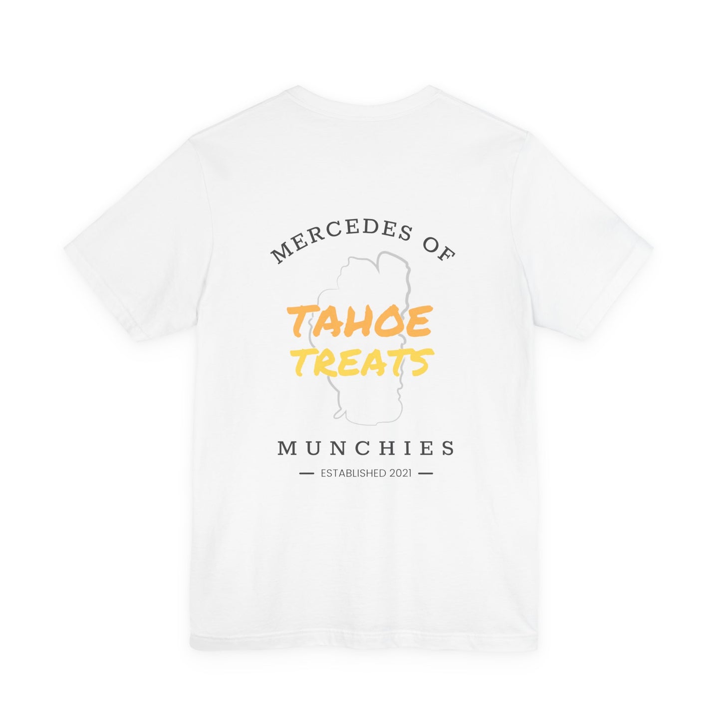 Tahoe Treats Unisex Short Sleeve Tee - Perfect for Adventure Lovers
