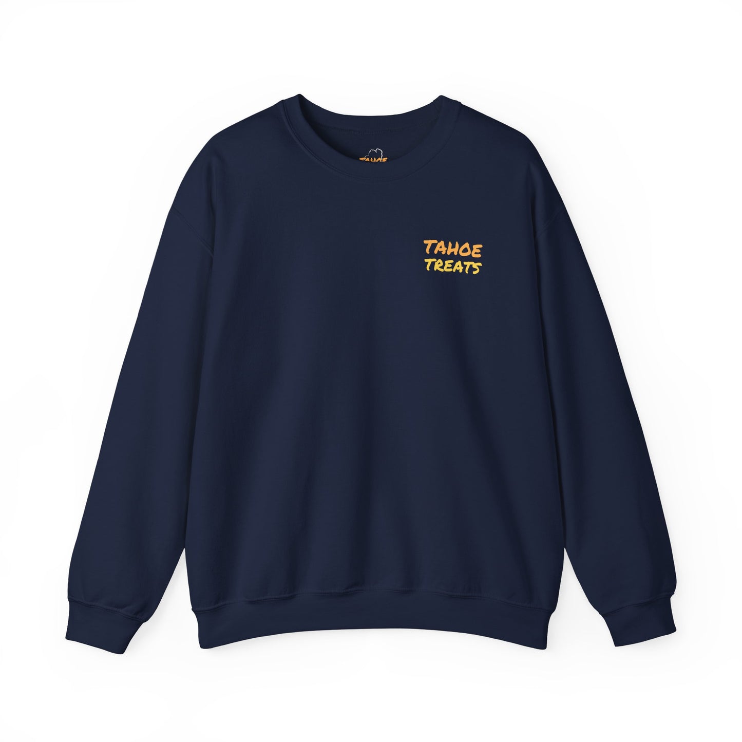 Tahoe Treats Retro Lake Tahoe Graphic Crewneck Sweatshirt
