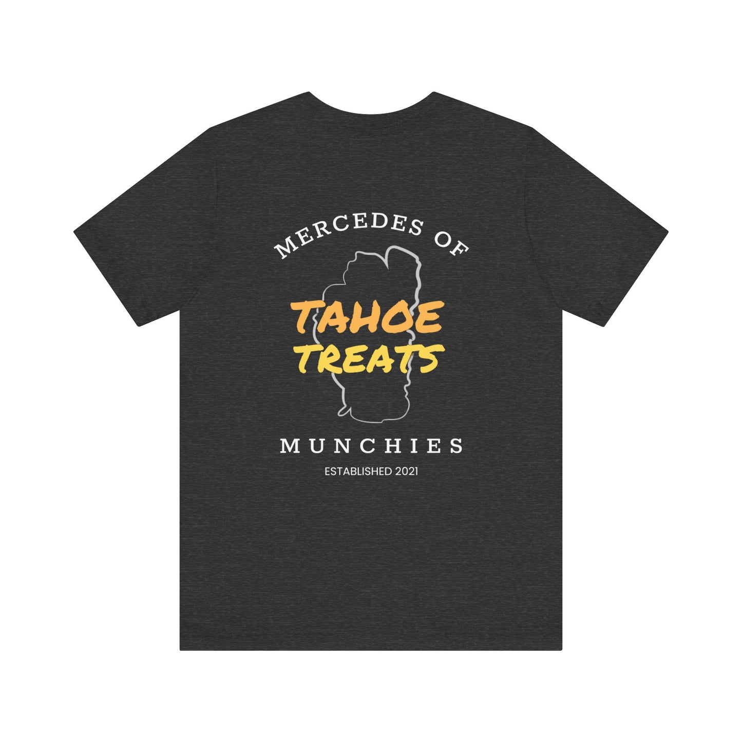 Tahoe Treats Unisex Short Sleeve Tee - Perfect for Adventure Lovers