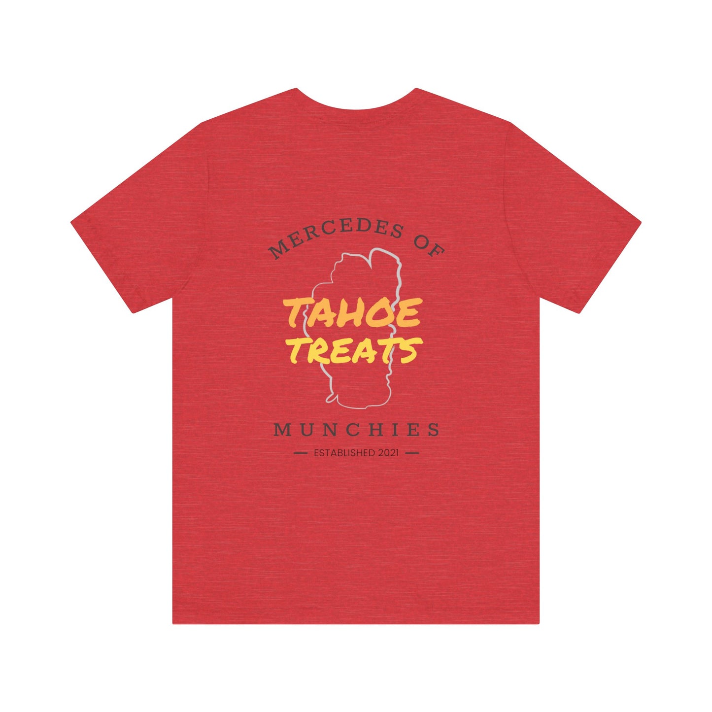 Tahoe Treats Unisex Short Sleeve Tee - Perfect for Adventure Lovers